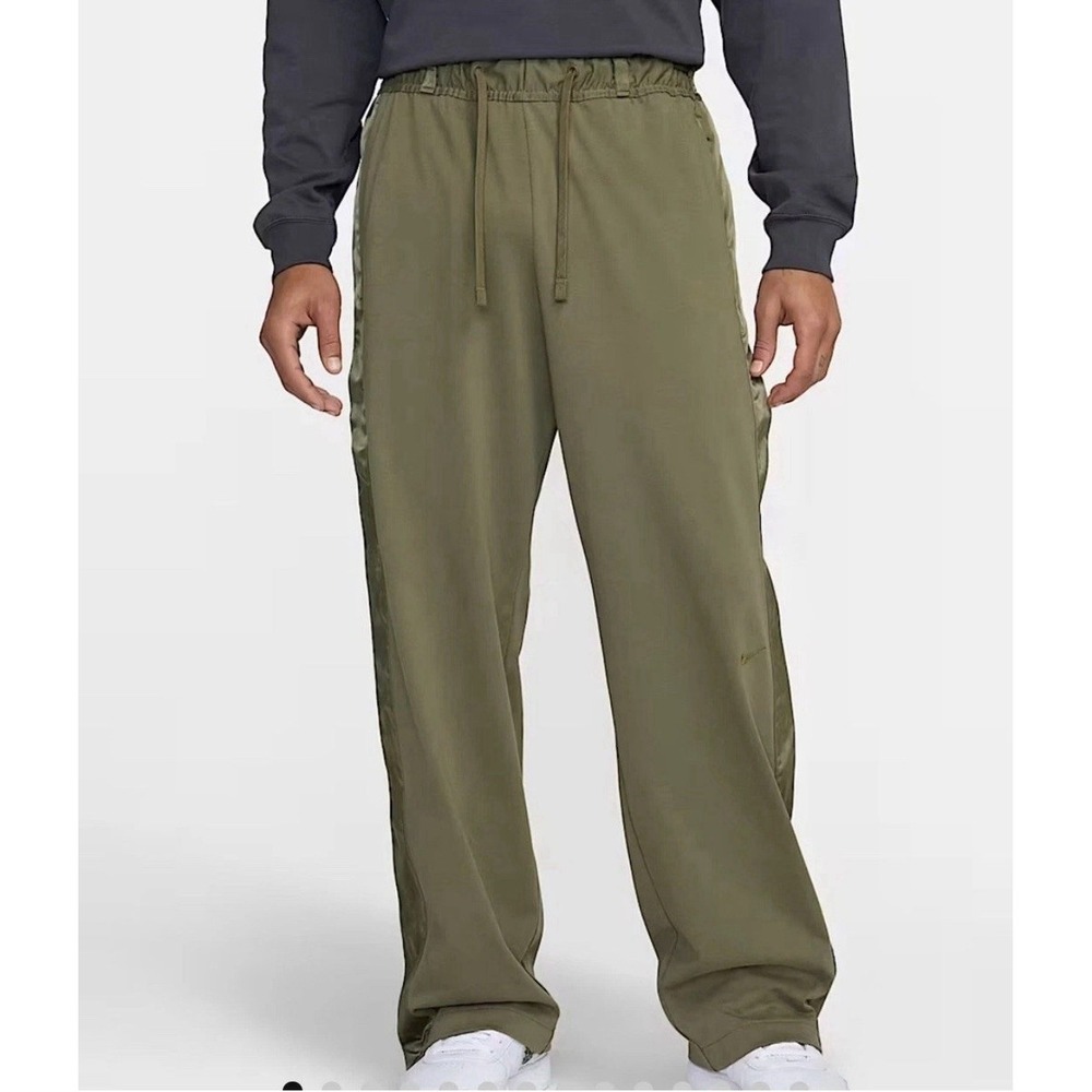 Nike Devin Booker Tear Away Track Pants Olive Green HJ3899-222 Men's Size Small - Picture 2 of 8